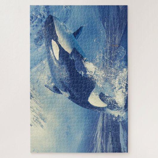 Orcas of Killer Whales Legpuzzel (Verticaal)