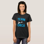 Orcas  Orca  Team Orca Whales Long Sleeve T-shirt (Voorkant volledig)
