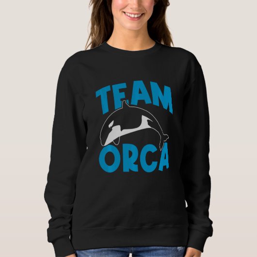 Orcas  Orca  Team Orca Whales Swea Trui (Voorkant)