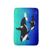 Orcas - Small Bath Mat (Voorkant Verticaal)