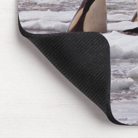 Orcas Spyhopping Mouspad Muismat (Hoek)