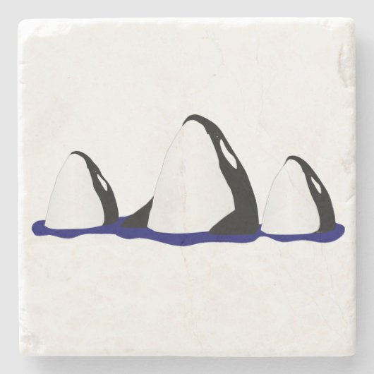 Orcas Stone Onderzetter (Voorkant)