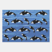 Orcas Wrapping Paper Sheets (Voorkant 3)