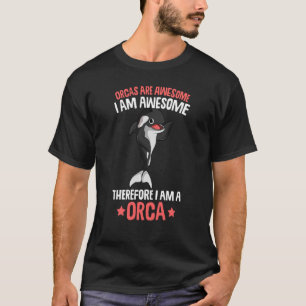 Orcas zijn Geweldige meisjes Kinder jongens orca w T-shirt