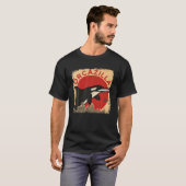 Orcazilla - Funny Killer Whale Orca T-shirt (Voorkant volledig)