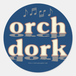 Orch Dork Ronde Sticker