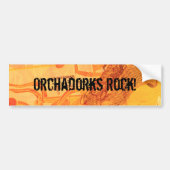 Orchadorks Rock! Bumpersticker (Voorkant)