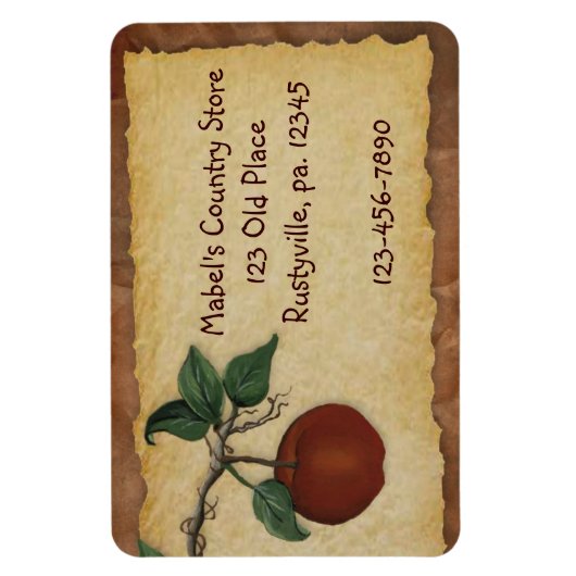 Orchard Apple Premium Magnet Magneet (Verticaal)