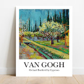 Orchard, besteld door Cypresses door Vincent van G Poster