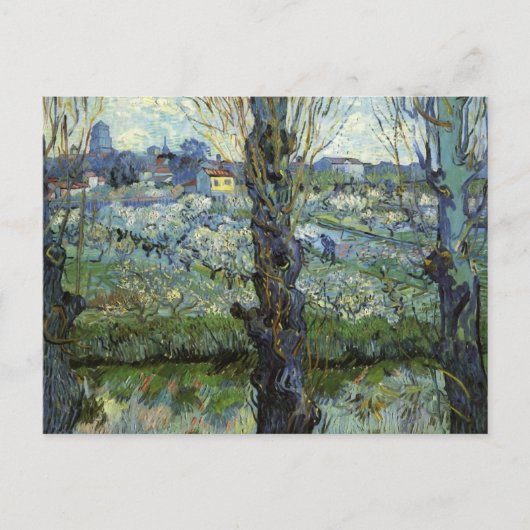 Orchard Blossom, Uitzicht van Arles, Vincent Van G Briefkaart (Voorkant)