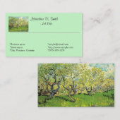Orchard, boerderij, tuinkunst visitekaartjes (Voorkant / Achterkant)