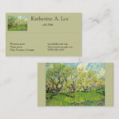 Orchard, boerderij, tuinkunst visitekaartjes (Voorkant / Achterkant)