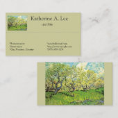 Orchard, boerderij, tuinkunst visitekaartjes (Voorkant / Achterkant)