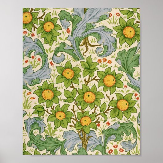 Orchard Dearle 1899, ingediend door William Morris Poster (Voorkant)