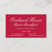 Orchard house Visitekaartje V.2 (Achterkant)