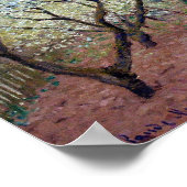 Orchard in Bloom, Claude Monet, 1879 Poster (Hoek)