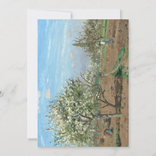 Orchard in Bloom, Louveciennes Camille Pissarro (Voorkant)