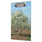 Orchard in Bloom, Louveciennes Camille Pissarro Klembord (Links)
