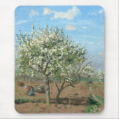 Orchard in Bloom, Louveciennes Camille Pissarro Muismat (Voorkant)