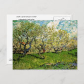 Orchard in Blossom Amsterdam Van Gogh Fine Art Briefkaart (Voorkant / Achterkant)