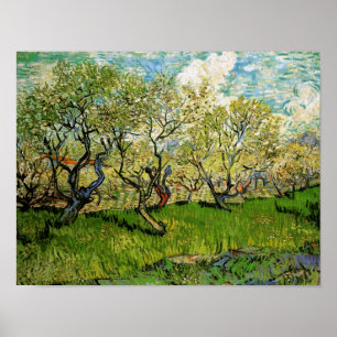 Orchard in Blossom Amsterdam Van Gogh Fine Art Poster