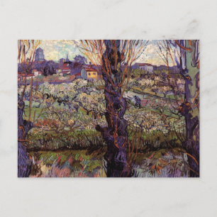 Orchard in Blossom, Arles van Vincent van Gogh Briefkaart