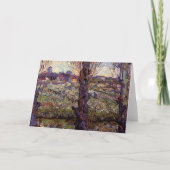 Orchard in Blossom, Arles van Vincent van Gogh Kaart (Voorkant)