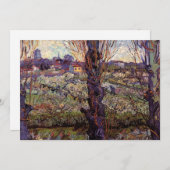 Orchard in Blossom, Arles van Vincent van Gogh Kaart (Voorkant / Achterkant)