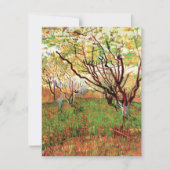 Orchard in Blossom door Vincent van Gogh (Voorkant)