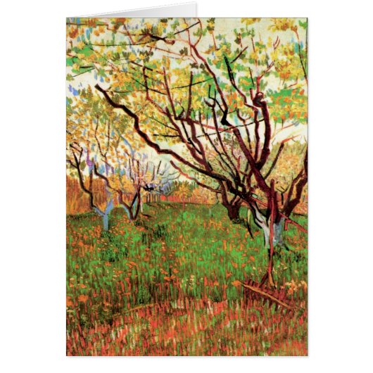 Orchard in Blossom door Vincent van Gogh (Voorkant)