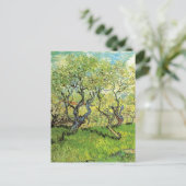 Orchard in Blossom door Vincent van Gogh Briefkaart (Staand voorkant)