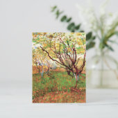 Orchard in Blossom door Vincent van Gogh Briefkaart (Staand voorkant)