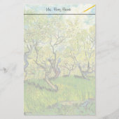 Orchard in Blossom door Vincent van Gogh. Briefpapier (Voorkant)