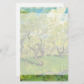 Orchard in Blossom door Vincent van Gogh. Briefpapier (Voorkant / Achterkant)