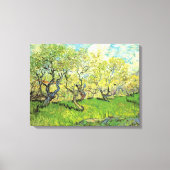 Orchard in Blossom door Vincent van Gogh Canvas Afdruk (Voorkant)