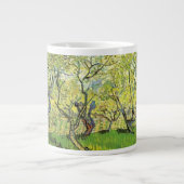Orchard in Blossom door Vincent van Gogh. Grote Koffiekop (Voorkant)