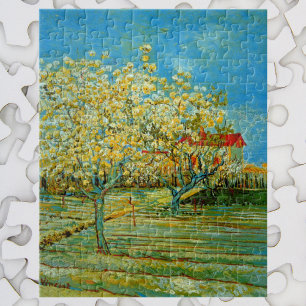 Orchard in Blossom door Vincent van Gogh Legpuzzel