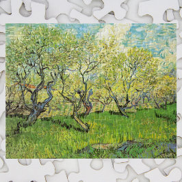 Orchard in Blossom door Vincent van Gogh Legpuzzel