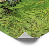 Orchard in Blossom door Vincent van Gogh Poster (Hoek)