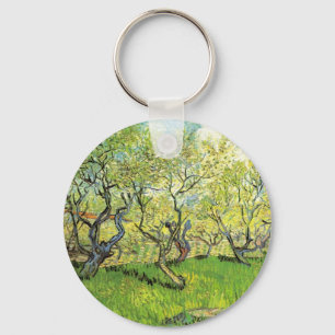 Orchard in Blossom door Vincent van Gogh Sleutelhanger