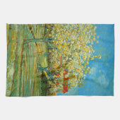 Orchard in Blossom door Vincent van Gogh Theedoek (Horizontaal)