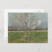 Orchard in Blossom Plum Trees door Vincent Van Gog Briefkaart (Voorkant / Achterkant)