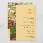 Orchard in Blossom, Van Gogh, afstuderen Kaart (Voorkant / Achterkant)