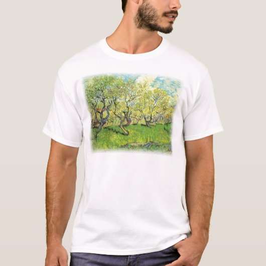 Orchard in Blossom Van Gogh T-shirt (Voorkant)