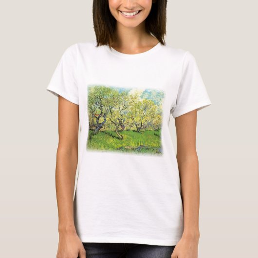 Orchard in Blossom Van Gogh T-shirt (Voorkant)