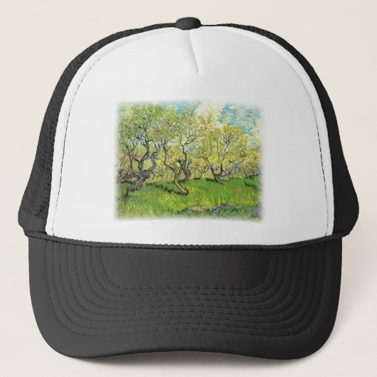 Orchard in Blossom Van Gogh Trucker Pet (Voorkant)