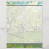 Orchard in Blossom, Vincent van Gogh. (Voorkant)