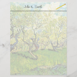 Orchard in Blossom, Vincent van Gogh.