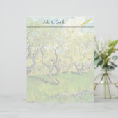 Orchard in Blossom, Vincent van Gogh. (Staand voorkant)