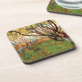 Orchard in Blossom, Vincent van Gogh Bier Onderzetter (Linkerzijde)
